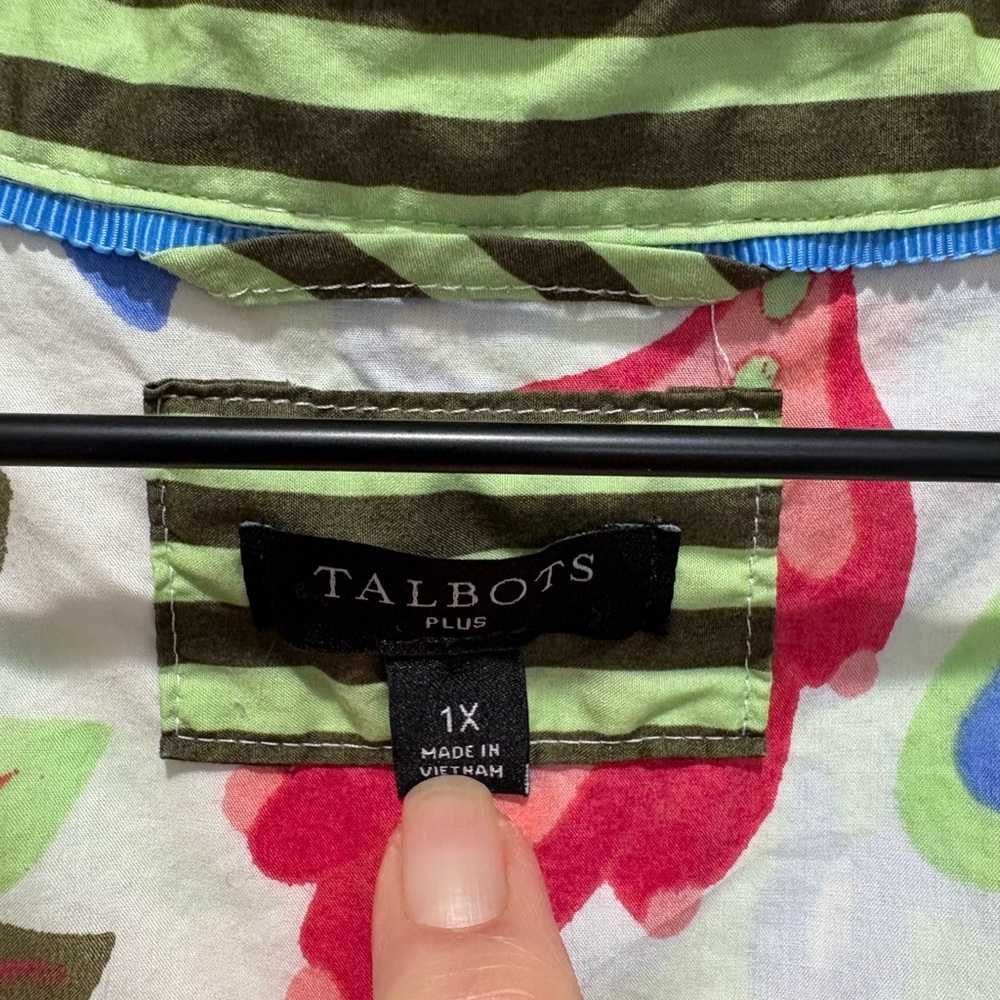 Talbots Plus Women’s Button Down Top - image 5